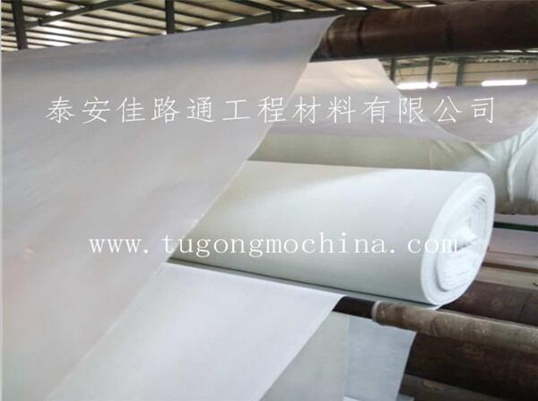 湖南人工湖采用佳路通PE复合土工膜铺设