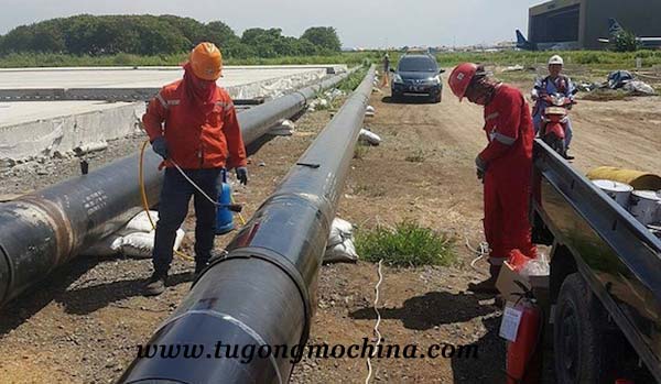 印尼防污系统采用佳路通HDPE土工防渗膜