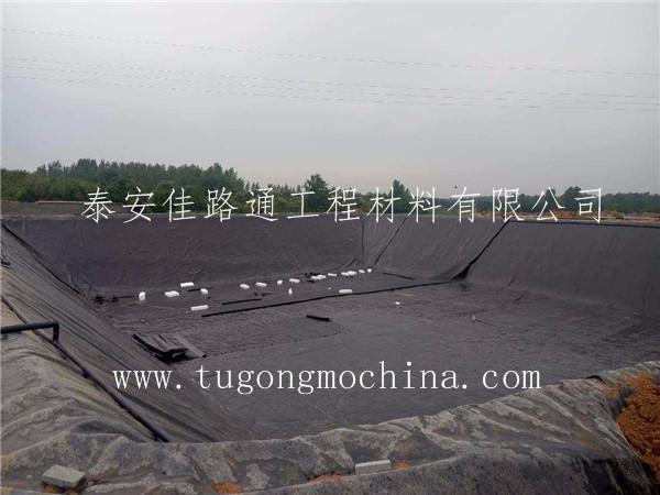 佳路通防水土工膜应用于内蒙额济纳蓄水池项目 佳路通防水土工膜应用于内蒙额济纳蓄水池项目