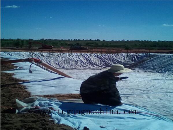 佳路通复合土工膜用于宁波坝体防渗