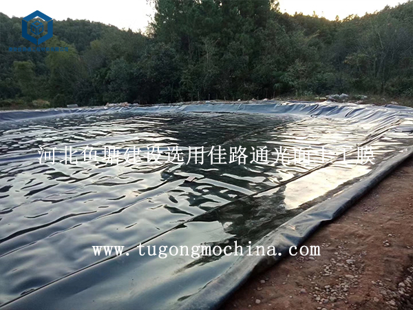 河北鱼塘建设选用佳路通光面土工膜 河北鱼塘建设选用佳路通土工膜