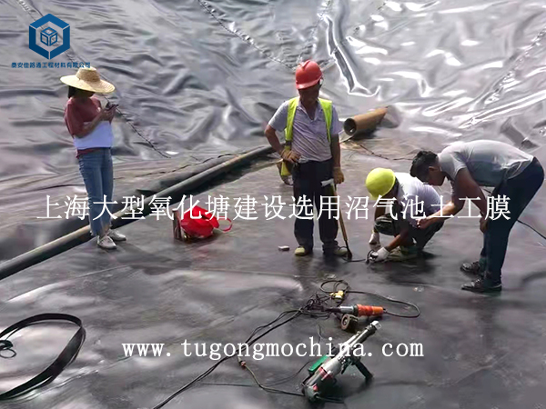 上海大型氧化塘建设选用沼气池防渗土工膜
