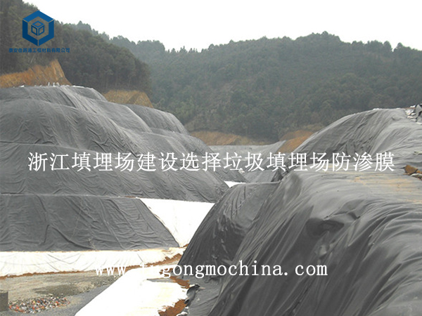 浙江填埋场建设选择垃圾填埋场防渗膜 浙江填埋场建设选择垃圾填埋场防渗膜