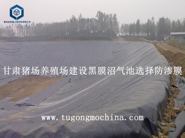 北京蓄水池建设工程选择HDPE膜铺设