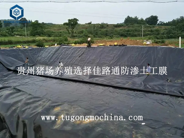 贵州猪场养殖选择佳路通防渗土工膜