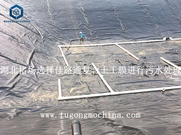 湖北猪场选择佳路通复合土工膜进行污水处理 湖北猪场选择佳路通复合膜进行污水处理