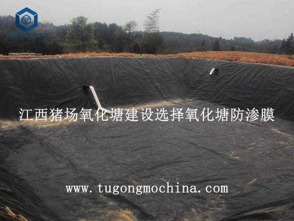 江西猪场氧化塘建设选择氧化塘防渗膜 江西猪场氧化塘建设选择防渗膜