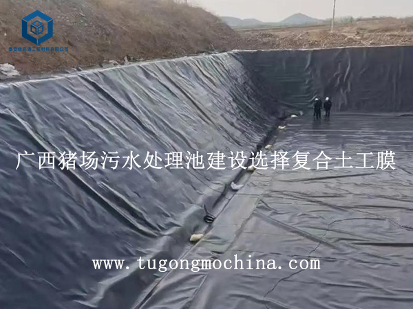 2 广西猪场污水处理池建设选择土工膜