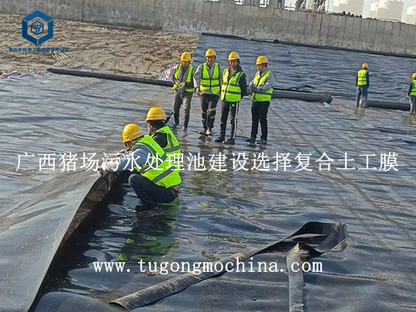 广西猪场污水处理池建设选择复合土工膜 广西猪场污水处理池建设选择复合膜